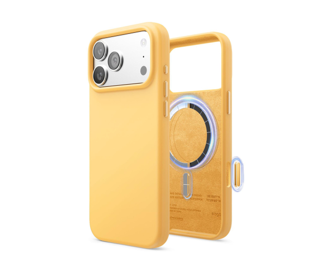 Elago Magsafe Silicon Case do iPhone 17 PRO Max Sunshine - 1360468 - zdjęcie